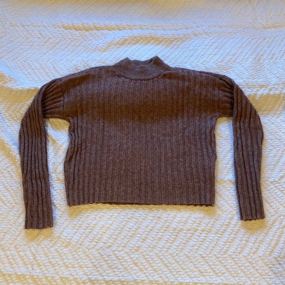 Madewell mockneck sweater